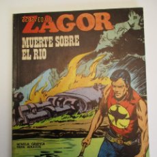 Cómics: ZAGOR (1971, BURU LAN) 39 · 1-I-1973 · MUERTE SOBRE EL RÍO. Lote 324205723