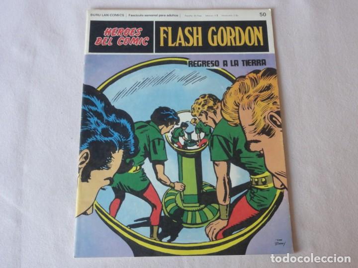 C&oacute;mics: FLASH GORDON N&ordm; 50. HEROES DEL COMIC. BURU LAN. 1972. C-90 - Foto 1