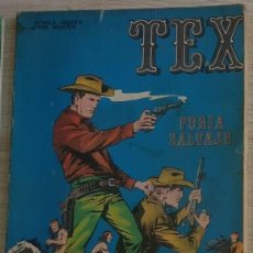 Comics : TEX Nº 14 FURIA SALVAJE BURU LAN 1971. Lote 327237573