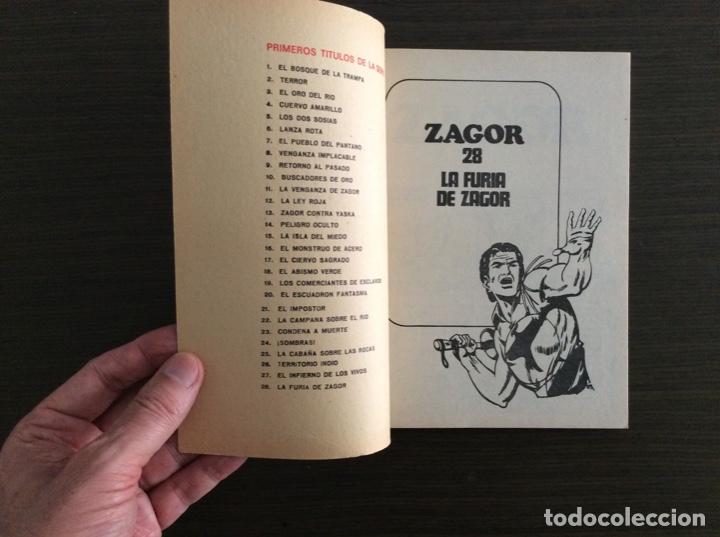 C&oacute;mics: ZAGOR N&Uacute;MERO 28 EXCELENTE ESTADO - Foto 2