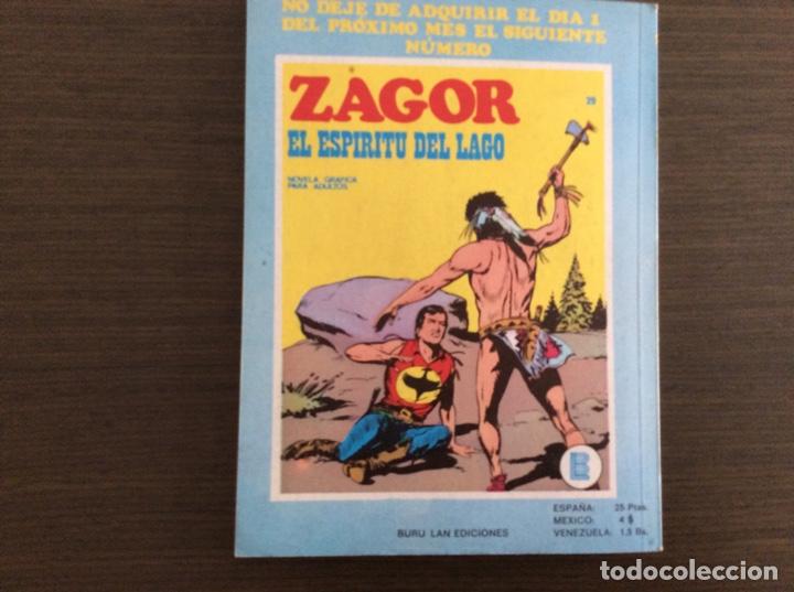 C&oacute;mics: ZAGOR N&Uacute;MERO 28 EXCELENTE ESTADO - Foto 7