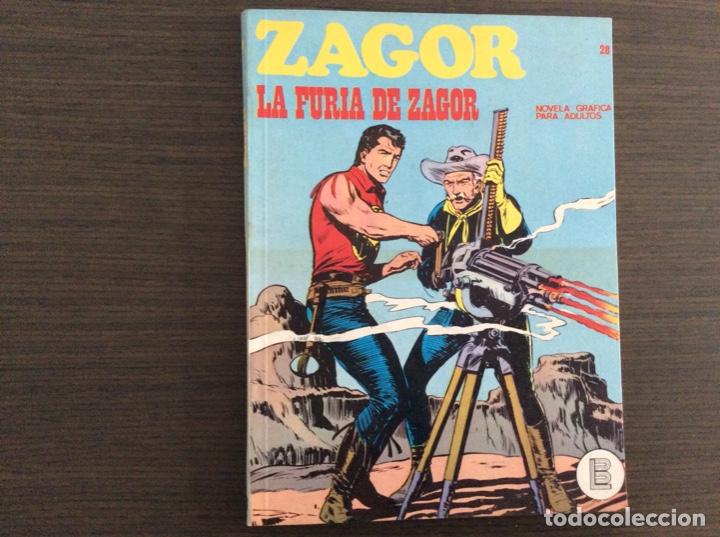 C&oacute;mics: ZAGOR N&Uacute;MERO 28 EXCELENTE ESTADO - Foto 1