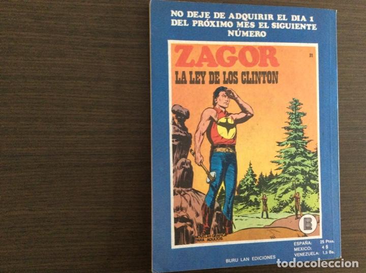 C&oacute;mics: ZAGOR N&Uacute;MERO 30 EXCELENTE ESTADO - Foto 8