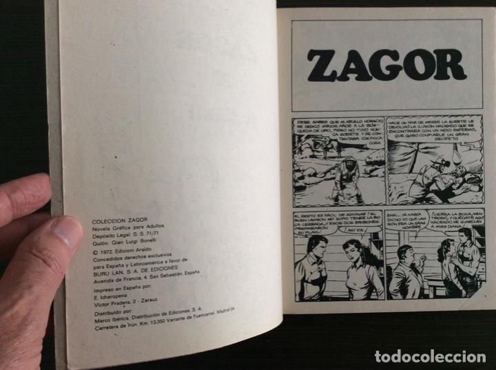 C&oacute;mics: ZAGOR N&Uacute;MERO 32 EXCELENTE ESTADO - Foto 3