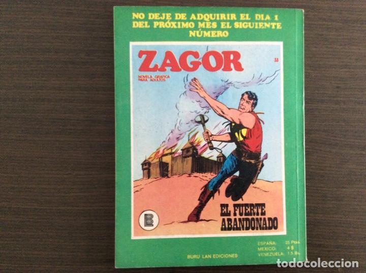 C&oacute;mics: ZAGOR N&Uacute;MERO 32 EXCELENTE ESTADO - Foto 6
