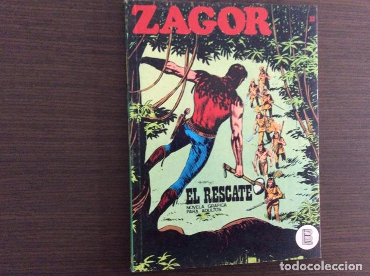 C&oacute;mics: ZAGOR N&Uacute;MERO 32 EXCELENTE ESTADO - Foto 1
