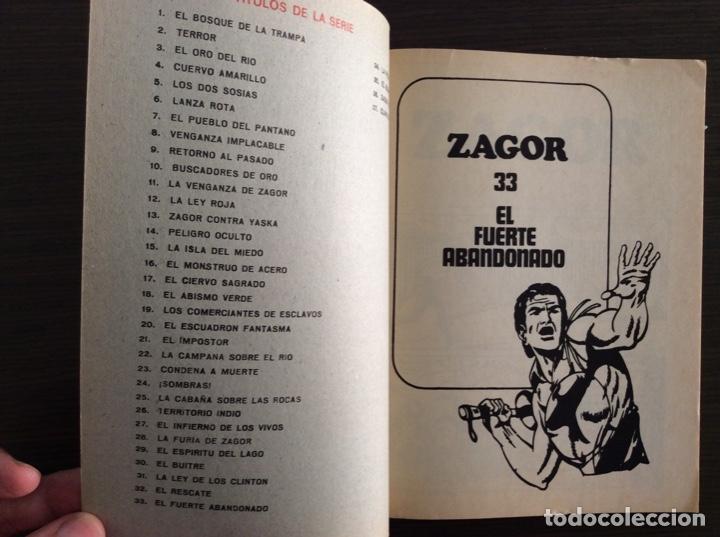 C&oacute;mics: ZAGOR N&Uacute;MERO 33 EXCELENTE ESTADO - Foto 2