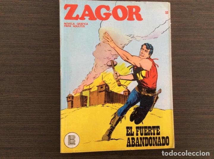 C&oacute;mics: ZAGOR N&Uacute;MERO 33 EXCELENTE ESTADO - Foto 1