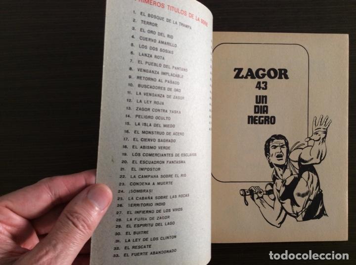 C&oacute;mics: ZAGOR N&Uacute;MERO 43 EXCELENTE ESTADO - Foto 2