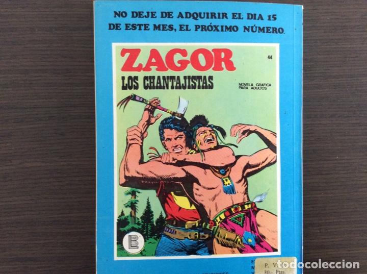 C&oacute;mics: ZAGOR N&Uacute;MERO 43 EXCELENTE ESTADO - Foto 6