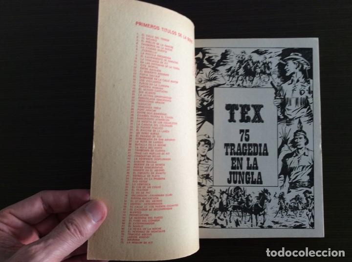 C&oacute;mics: TEX N&Uacute;MERO 75 EXCELENTE ESTADO - Foto 2