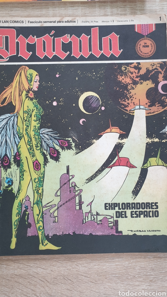 C&oacute;mics: DRACULA N&deg;1 EXPLORADORES DEL ESPACIO BURU LAN 1972 - Foto 1