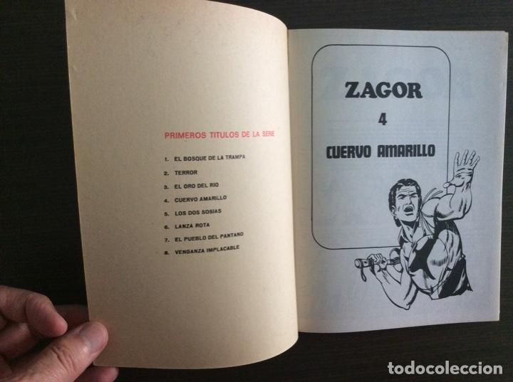C&oacute;mics: ZAGOR BURU LAN N&Uacute;MERO 4 EXCELENTE ESTADO - Foto 2