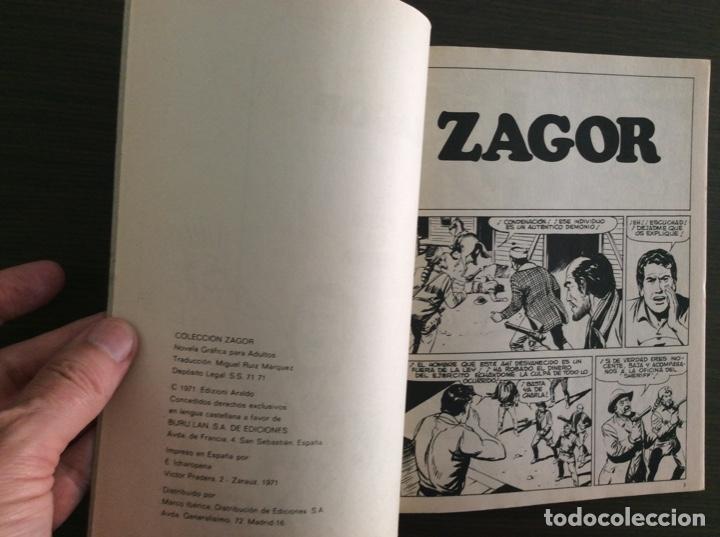 C&oacute;mics: ZAGOR BURU LAN N&Uacute;MERO 7 EXCELENTE ESTADO - Foto 4