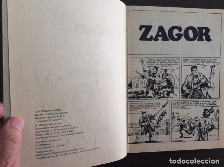 C&oacute;mics: ZAGOR BURU LAN N&Uacute;MERO 17 EXCELENTE ESTADO - Foto 4