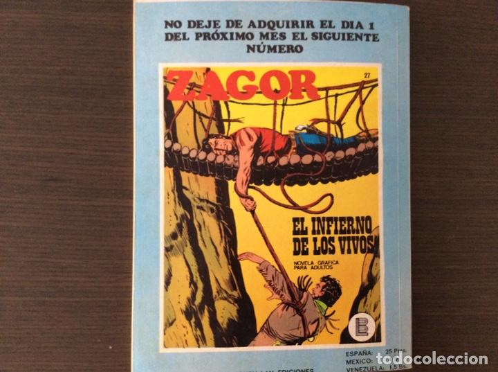 C&oacute;mics: ZAGOR N&Uacute;MERO 26 BURU LAN EXCELENTE ESTADO - Foto 5