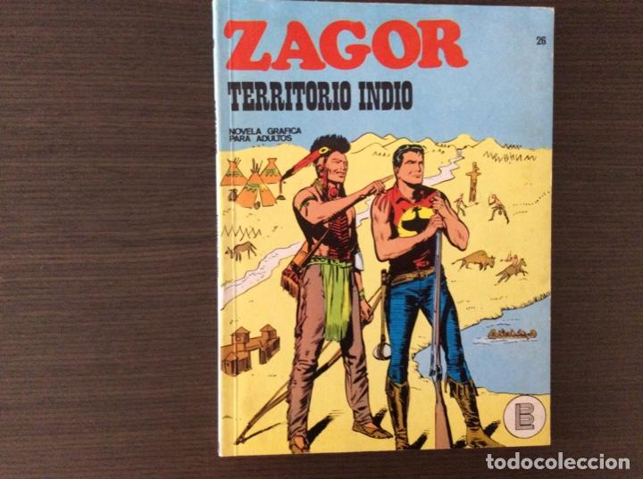 C&oacute;mics: ZAGOR N&Uacute;MERO 26 BURU LAN EXCELENTE ESTADO - Foto 1