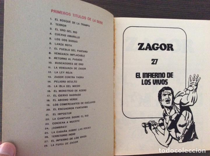C&oacute;mics: ZAGOR N&Uacute;MERO 27 BURU LAN EXCELENTE ESTADO - Foto 2