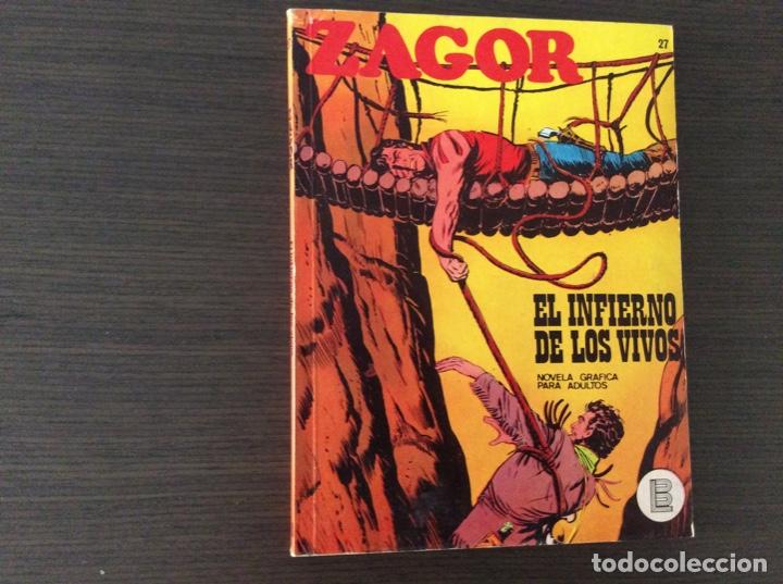 C&oacute;mics: ZAGOR N&Uacute;MERO 27 BURU LAN EXCELENTE ESTADO - Foto 1