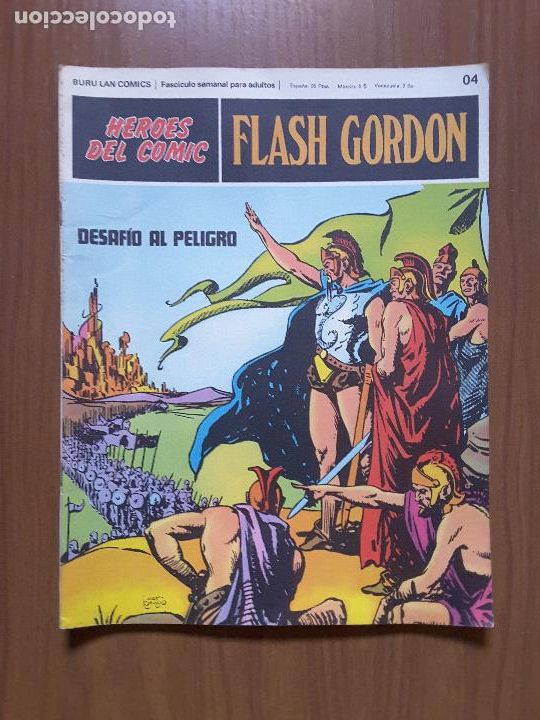 C&oacute;mics: H&eacute;roes del C&oacute;mic. Flash Gordon 04. Buru Lan. - Foto 1