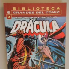 Cómics: BIBLIOTECA GRANDES DEL COMIC - Nº 2 - DRÁCULA - MARY WOLFMAN/GENE COLAN - PLANETA DEAGOSTINI 2003.. Lote 346611203