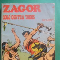 Cómics: ZAGOR Nº 45 SOLO CONTRA TODOS BURULAN. Lote 348612863