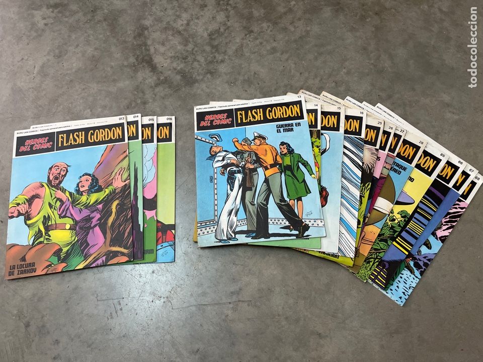 C&oacute;mics: Colreccion de comics de Buru Lan. Flash Gordon. 16 ejemplares distintos. - Foto 1