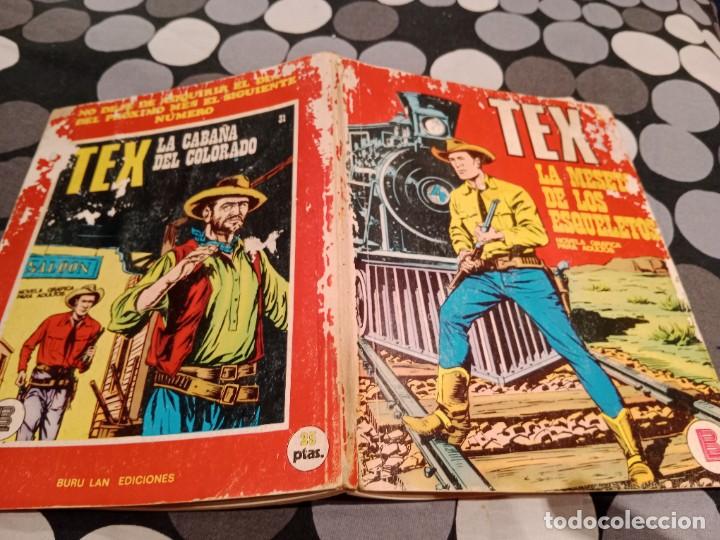 C&oacute;mics: TEX. N&ordm; 30 - LA MESETA DE LOS ESQUELETOS - BURU LAN EDICIONES. 1971 - Foto 1