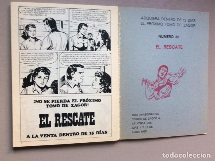 C&oacute;mics: ZAGOR N&Uacute;MERO 31 EXCELENTE ESTADO - Foto 7