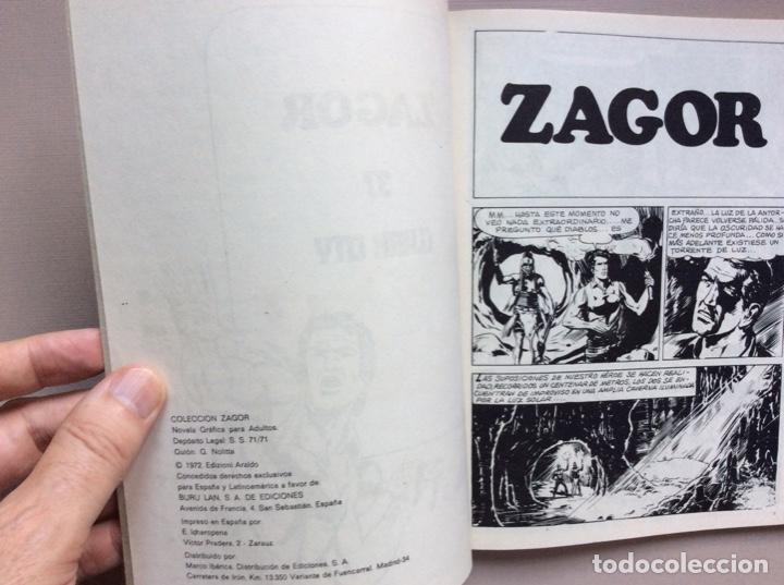 C&oacute;mics: ZAGOR N&Uacute;MERO 37 EXCELENTE ESTADO - Foto 3