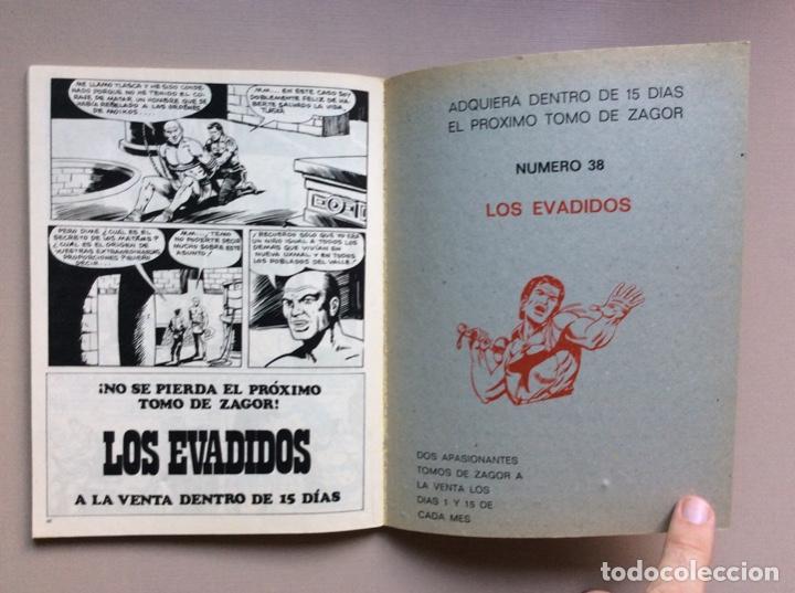C&oacute;mics: ZAGOR N&Uacute;MERO 37 EXCELENTE ESTADO - Foto 8