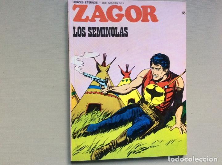 C&oacute;mics: BURU LAN ZAGOR N&Uacute;MERO 53 EXCELENTE ESTADO - Foto 1