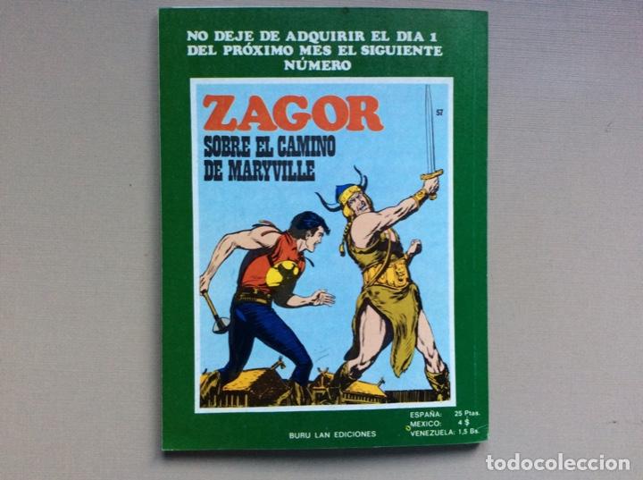 C&oacute;mics: BURU LAN ZAGOR N&Uacute;MERO 56 EXCELENTE ESTADO - Foto 7