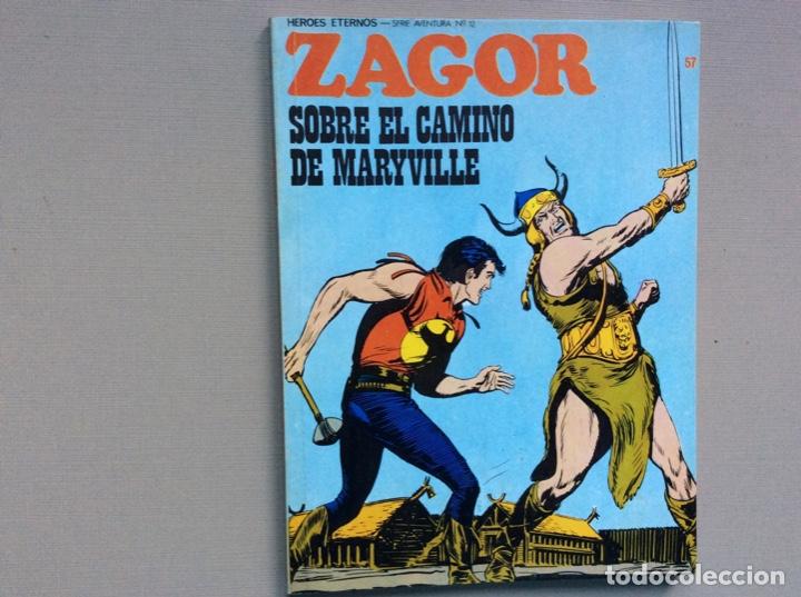C&oacute;mics: BURU LAN ZAGOR N&Uacute;MERO 57 EXCELENTE ESTADO - Foto 1