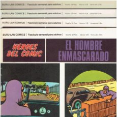 Cómics: ARCHIVO * EL HOMBRE ENMASCARADO * HEROES DEL COMIC * EDI. BURULAN 1971 * Nº 17, 49, 50, 51, 52,*. Lote 360341890