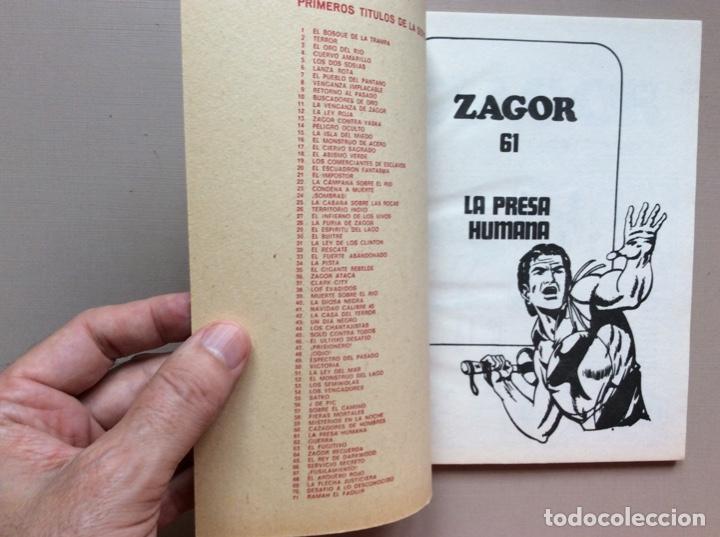 C&oacute;mics: BURU LAN ZAGOR N&Uacute;MERO 61 EXCELENTE ESTADO - Foto 2