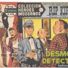 Cómics: DESMOND DETECTIVE : HEROES MODERNOS. RIP KIRBY, Nº 35. Lote 360501545