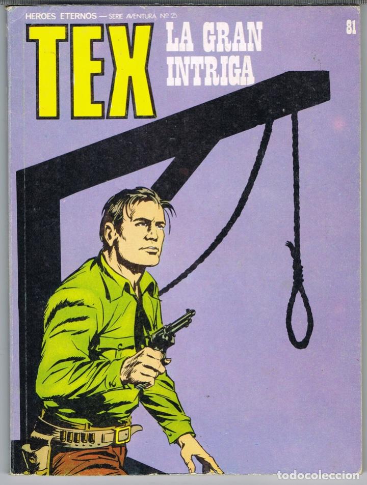 C&oacute;mics: TEX NUMERO 81 LA GRAN INTRIGA - Foto 1