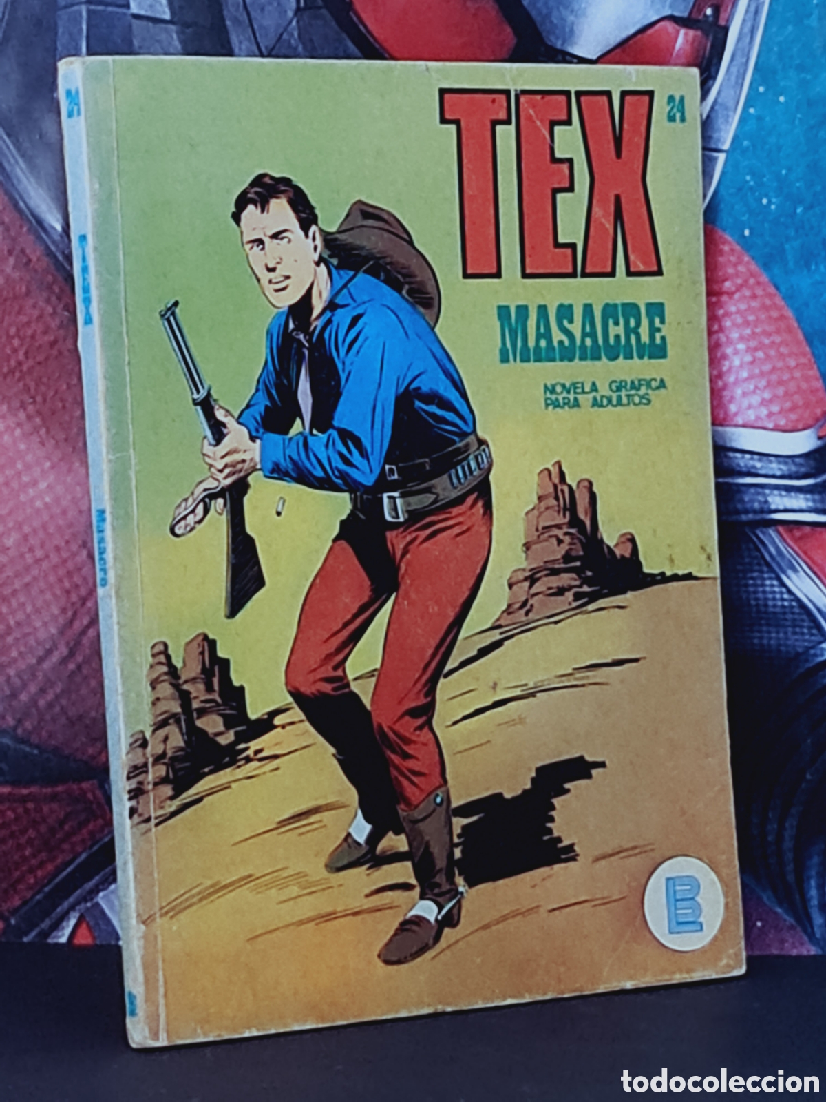 C&oacute;mics: TEX 24 MASACRE NORMAL ESTADO TACO BURU LAN - Foto 1