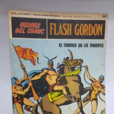 Cómics: HEROES DEL CÓMIC - FLASH GORDON N° 05 EL TORNEO DE LA MUERTE - AÑO 1971 - BURU LAN COMICS. Lote 366610161