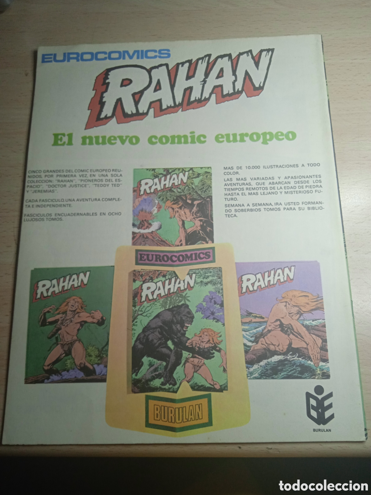 C&oacute;mics: Rahan tomo1 N2.1974. Burulan - Foto 2