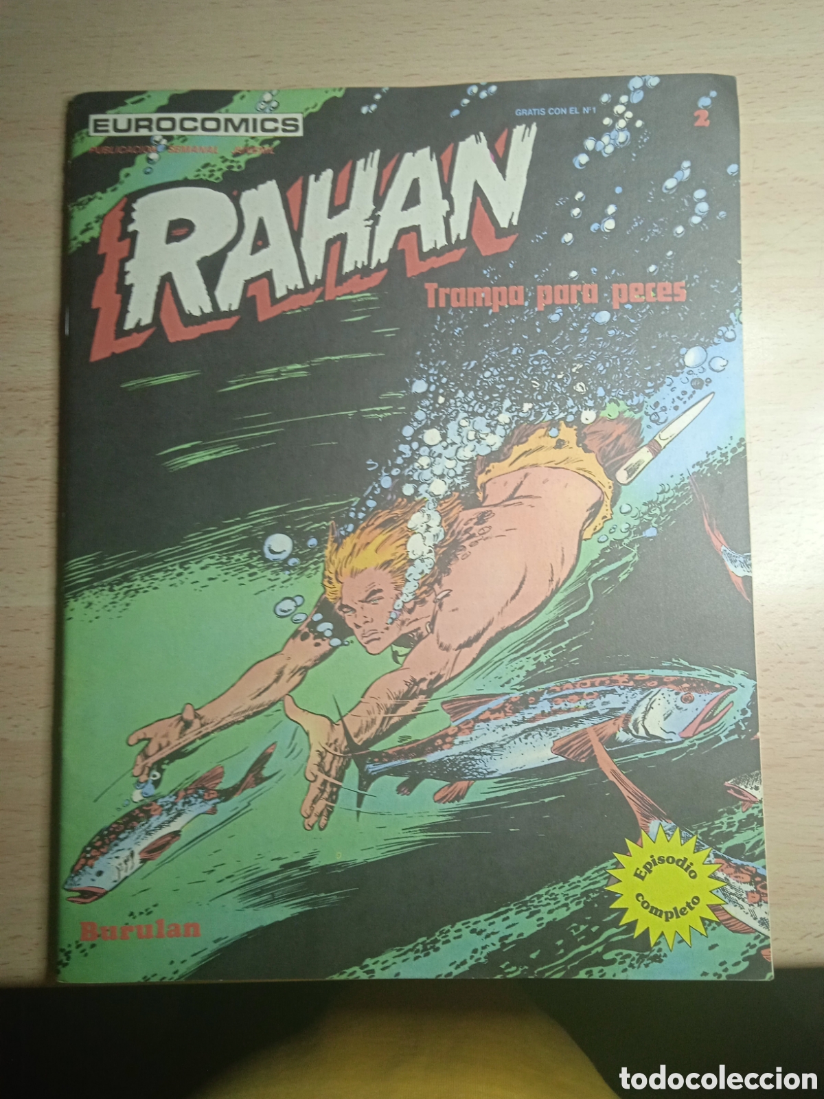 C&oacute;mics: Rahan tomo1 N2.1974. Burulan - Foto 1