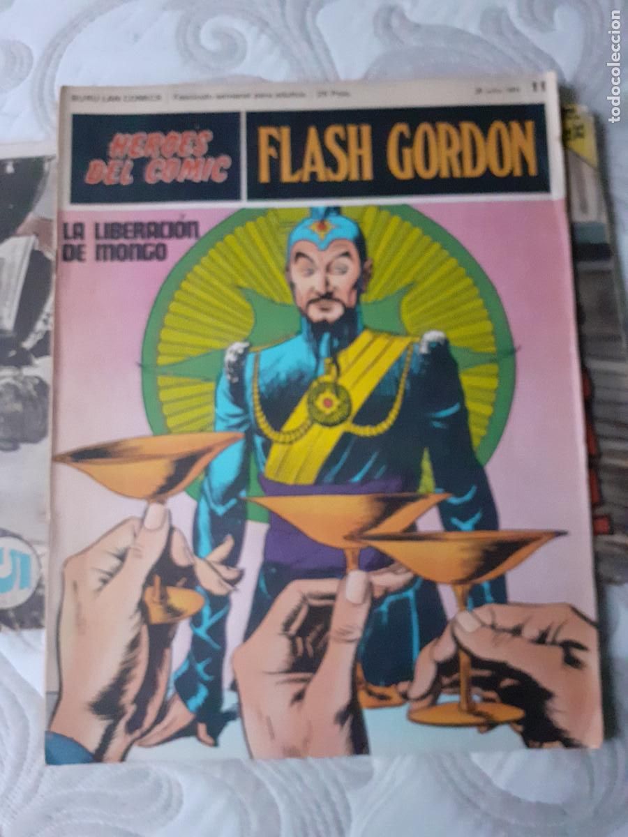 C&oacute;mics: HEROES DEL COMIC - FLASH GORDON - N&ordm; 11 - LA LIBERACION DE MONGO - - Foto 1