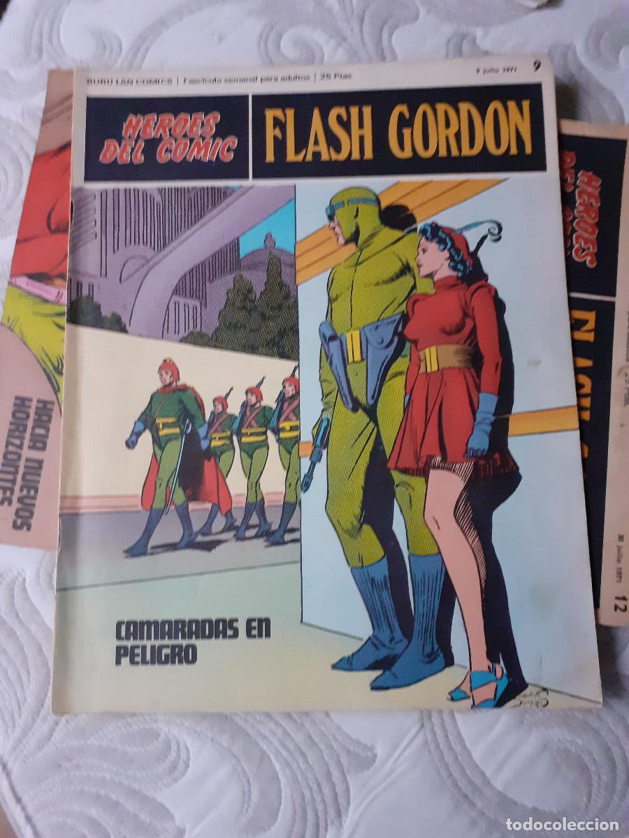 C&oacute;mics: HEROES DEL COMIC - FLASH GORDON - N&ordm; 9 - CAMARADAS EN PELIGRO - - Foto 1