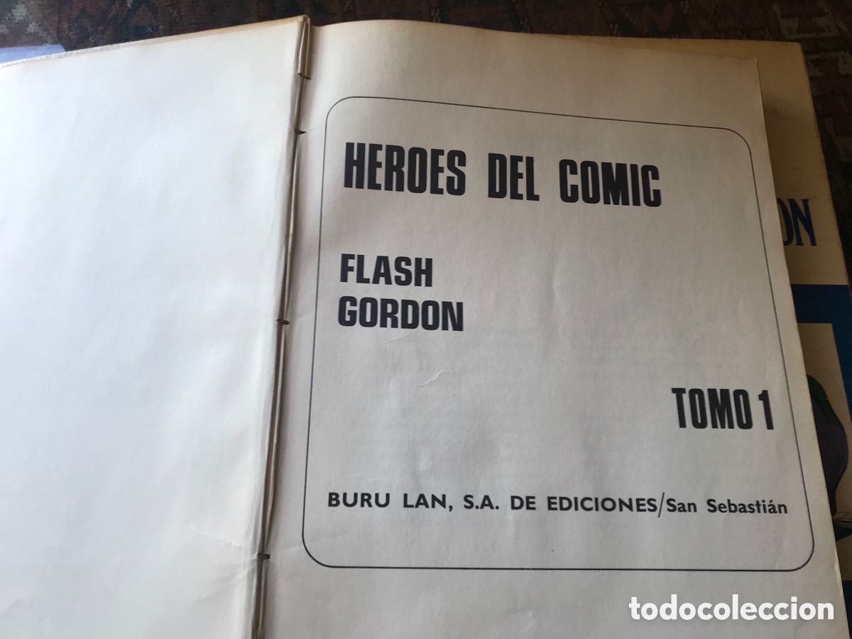 C&oacute;mics: Flash Gordon. H&eacute;roes del c&oacute;mic. Burn Lan. Tomo I y II. - Foto 4