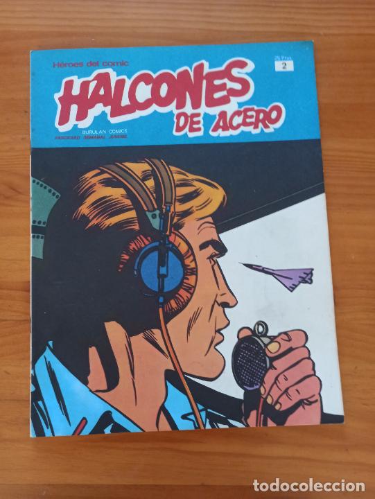 C&oacute;mics: HALCONES DE ACERO N&ordm; 2 - HEROES DEL COMIC - BURULAN (C3) - Foto 1