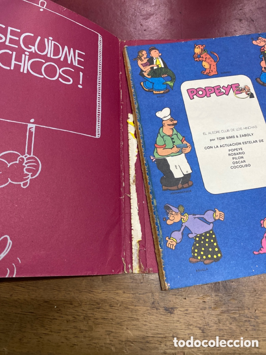 C&oacute;mics: LOTE 2 TEBEOS DE POPEYE- BURU LAN EDICIONES Y EDICIONES MAISAL - Foto 2