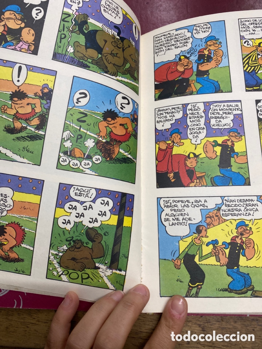 C&oacute;mics: LOTE 2 TEBEOS DE POPEYE- BURU LAN EDICIONES Y EDICIONES MAISAL - Foto 3