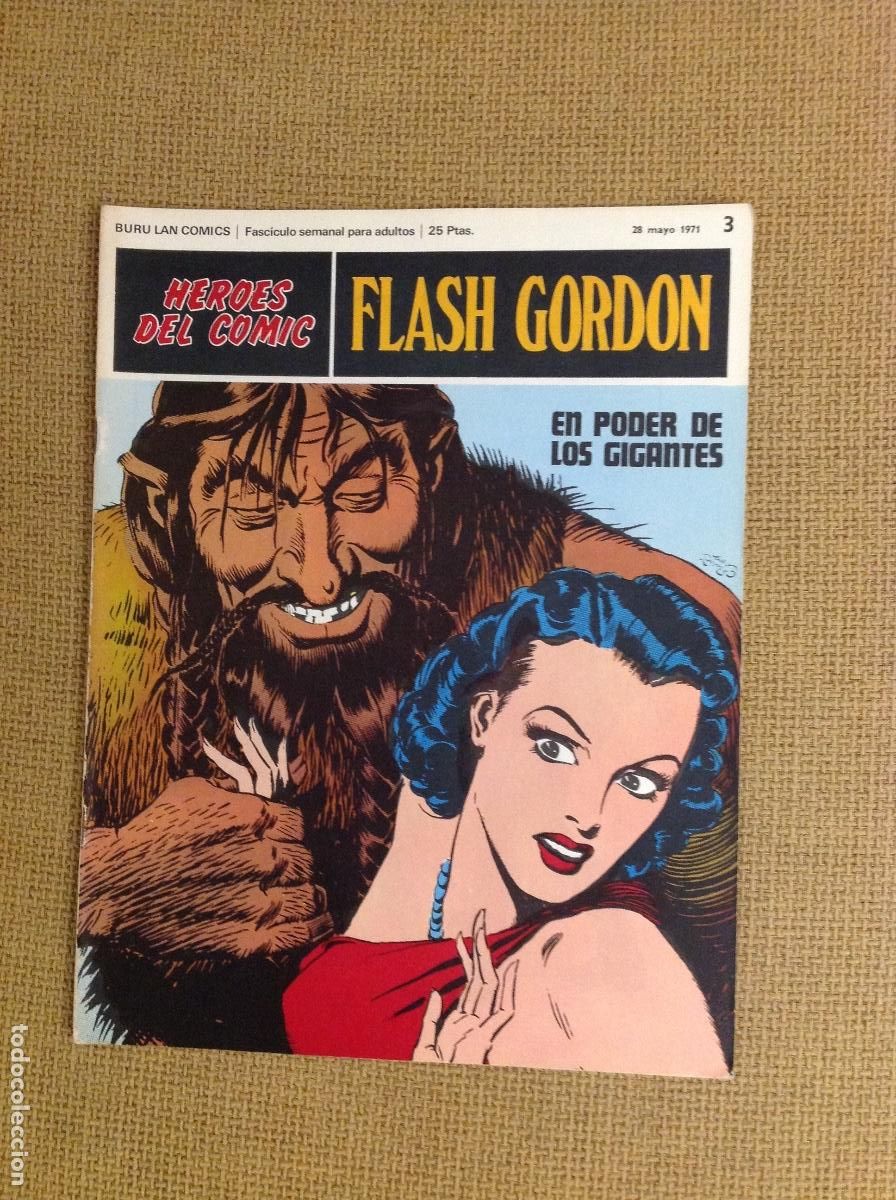 C&oacute;mics: Lote de Fasc&iacute;culos H&eacute;roes del C&oacute;mic Flash Gordon - Foto 4
