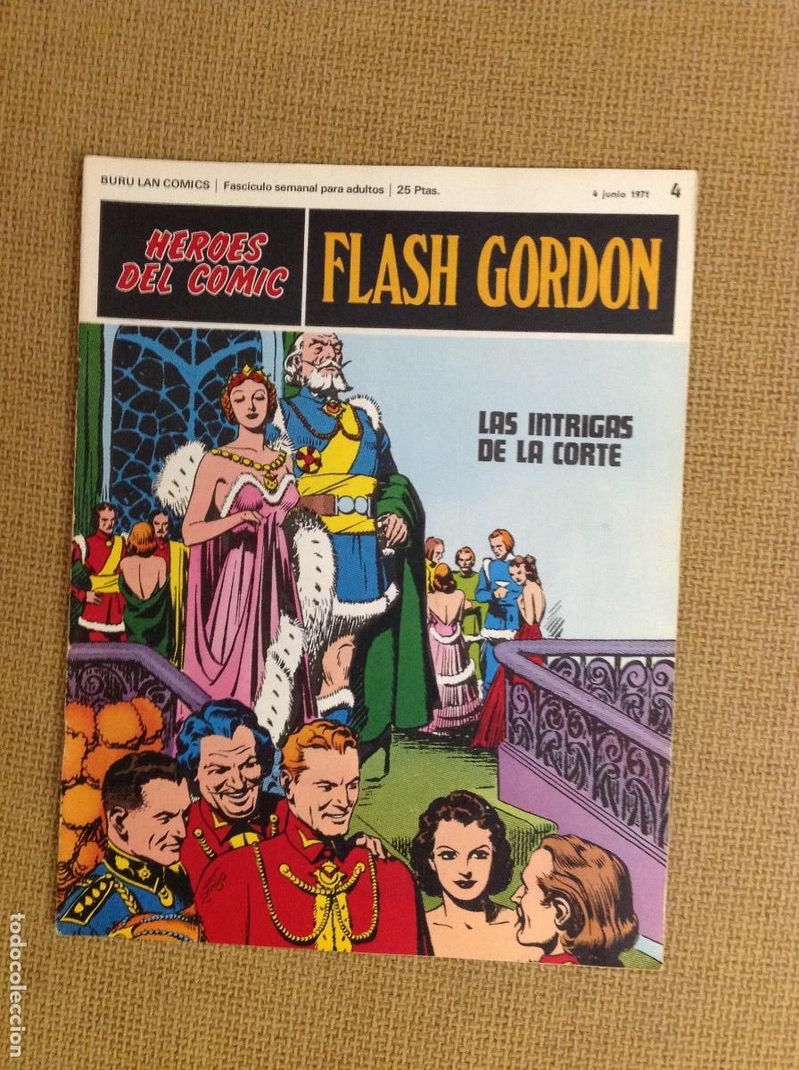 C&oacute;mics: Lote de Fasc&iacute;culos H&eacute;roes del C&oacute;mic Flash Gordon - Foto 5